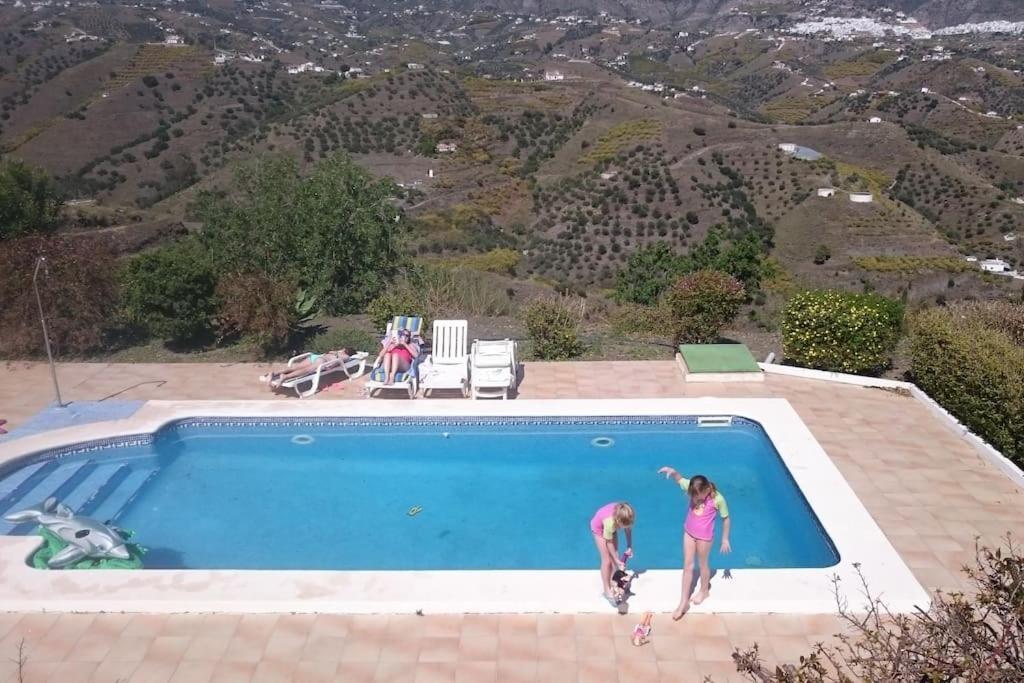 Countryside Private Apartment With Pool & Sea View Torrox Buitenkant foto